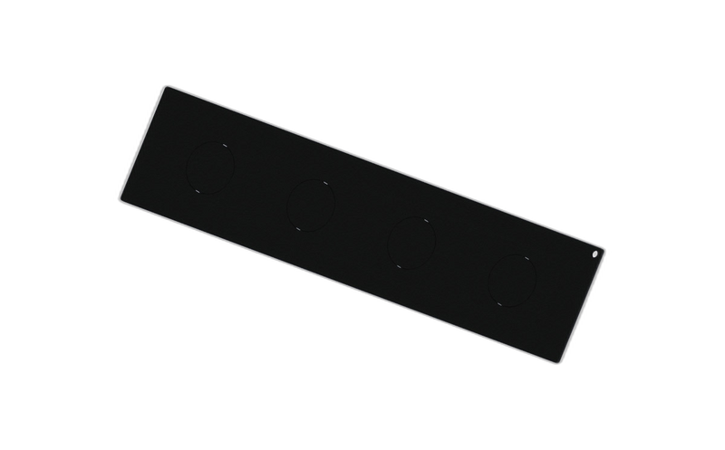 2″- 4 AUX 12v Power Outlet Filler Panel