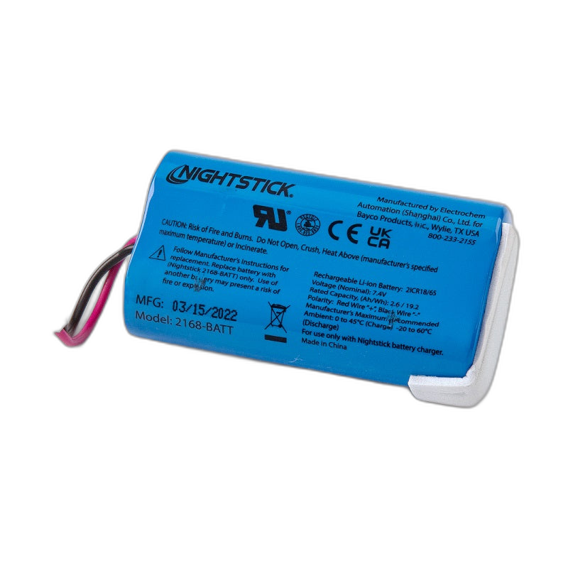 2168-BATT: Replacement Li-Ion Battery - 2168 Series Work Light