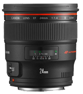 SLA-C-E24 - Canon EF 24mm f/1.4L II USM (L)