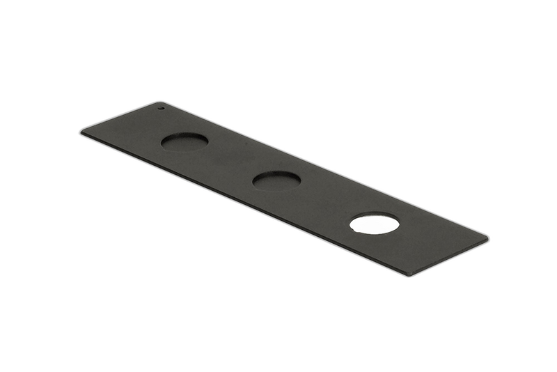 2″ AUX 12v Power Outlet Filler Panel