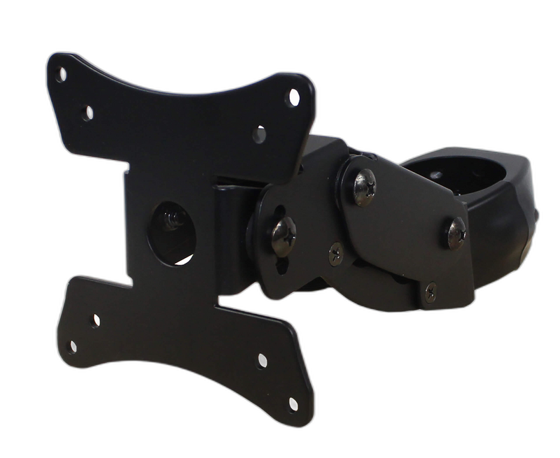 TechTower, Monitor Arm, 4″ Height Adjustable with Fixed Pole Clamp