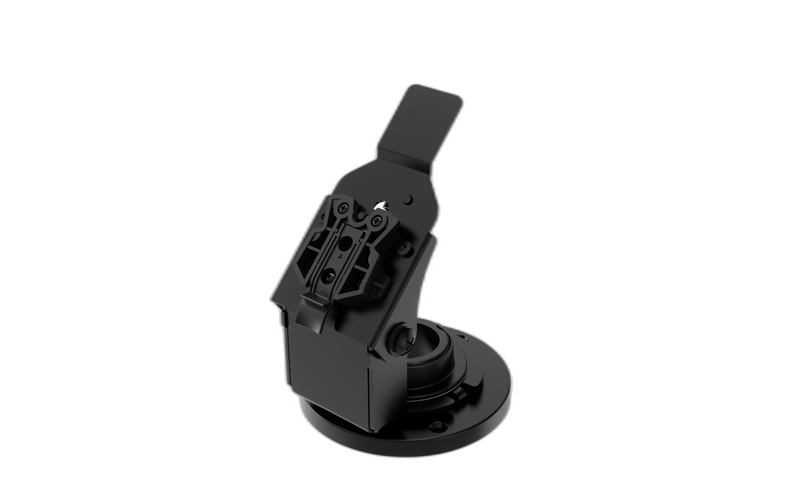 Round Base Metal Stand with EMV Card Clearance for Ingenico Lane 5000 V2 Payment Terminals
