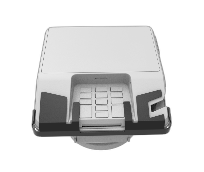 Lower Anti-Skimming Bracket for Verifone MX925 Payment Terminals
