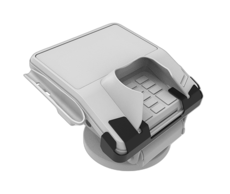 Lower Anti-Skimming Bracket for Verifone MX915 Payment Terminals