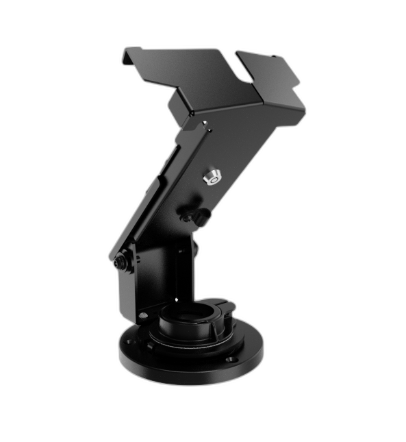 Round Base Metal Locking Stand for Ingenico Lane 8000 Payment Terminals