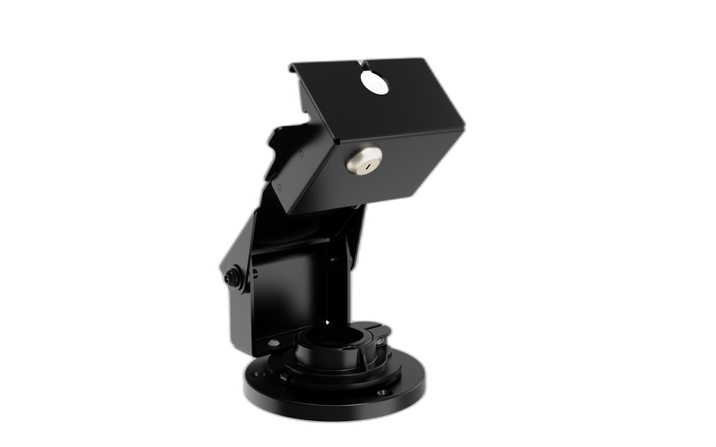 Round Base Metal Locking Stand with EMV Card Clearance for Verifone M424 Payment Terminals