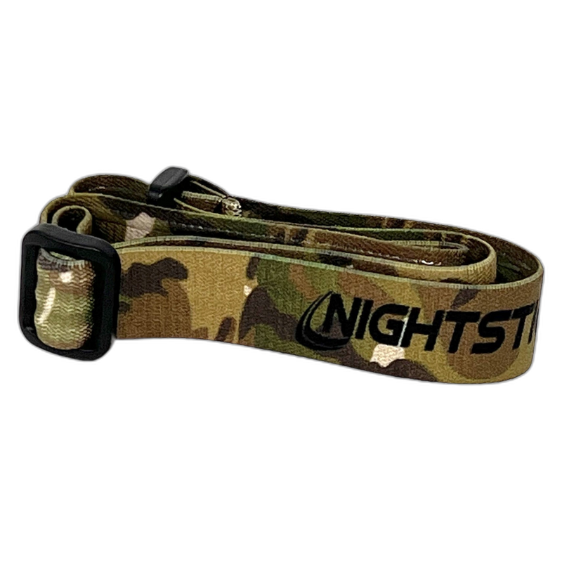 4600-ESTRAP-C: Camo Elastic Head Strap with Non-Slip Lining