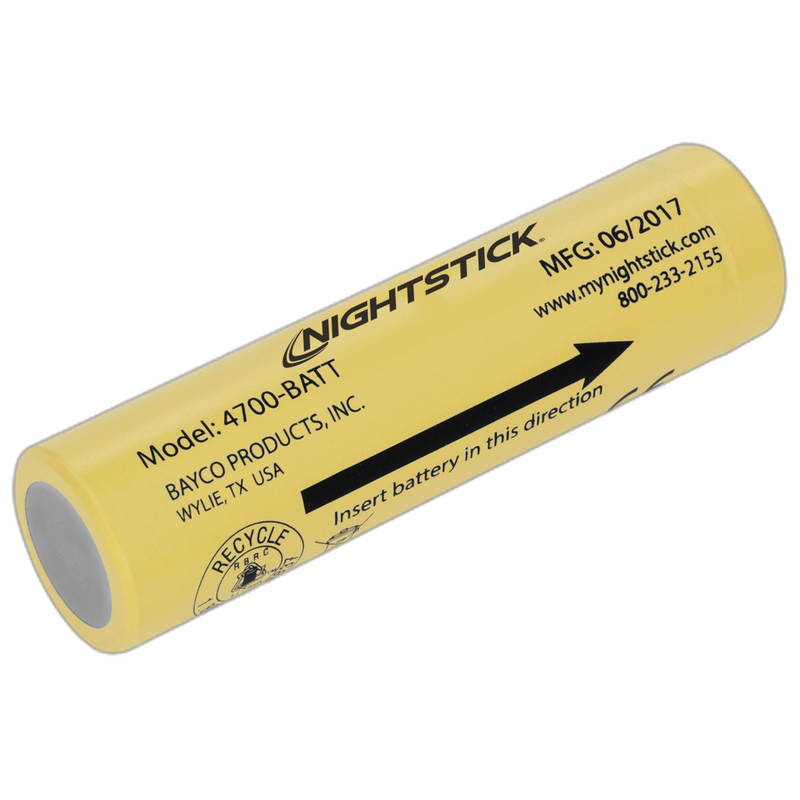 4700-BATT: 18650 Li-Ion Battery - 3.6V 3400mA