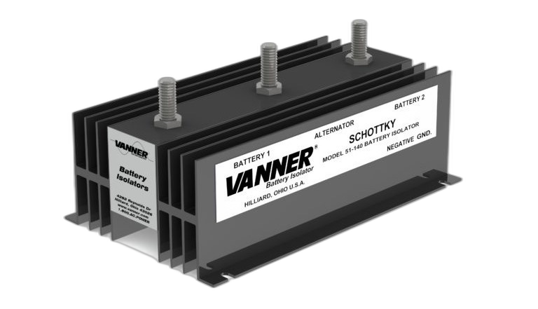140 Amp Schottky Dual Battery Isolator
