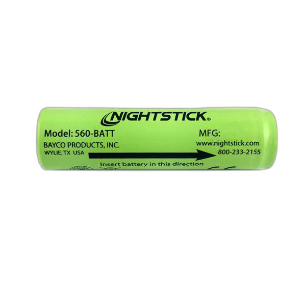 560-BATT: Rechargeable Li-ion Battery - Select Nightstick TAC/USB Series