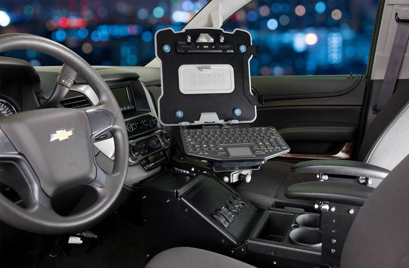Gamber-Johnson 7160-1083-03: Getac K120 Laptop Cradle, TRI RF