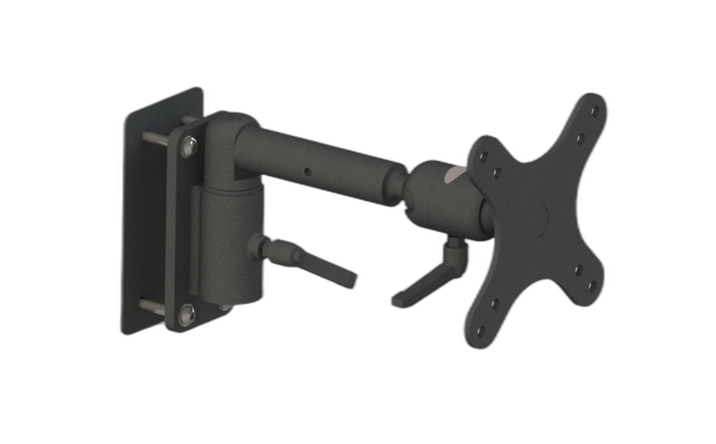 Zirkona Pivot Arm with 100mm Extension and VESA 100mm Mounting Plate