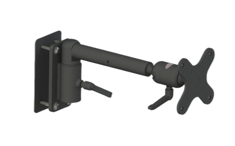 Zirkona Pivot Arm with 150mm Extension and VESA 75mm Mounting Plate