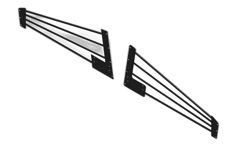 2011+ Dodge Charger Window Bars