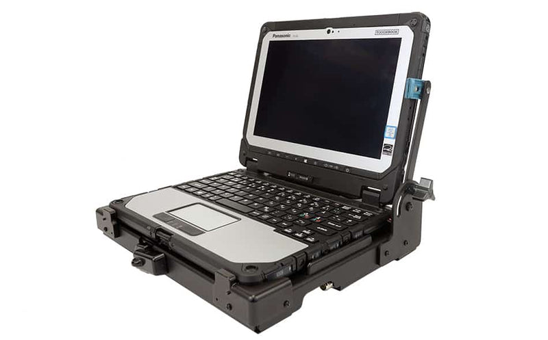 Gamber-Johnson 7160-1265-10: GJ (7160-1265-10) Panasonic TOUGHBOOK 20 CRADLE. (No port replication) Keyed alike. (replaces part number 7160-0803-XX)