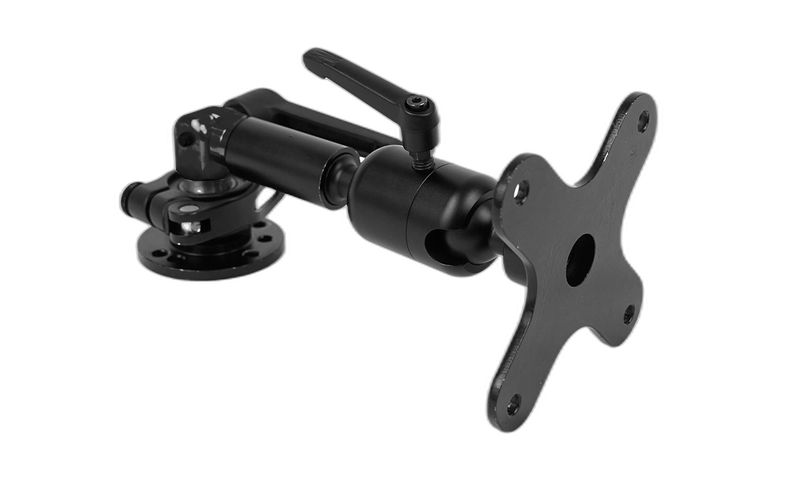 Multi-Function Pivot Mount, 2″ Extension, VESA 75mm Mounting Plate with Back Plate