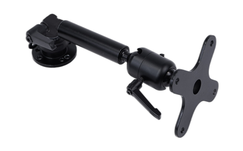 Multi-Function Pivot Mount, 4″ Extension, VESA 75mm Mounting Plate with Back Plate