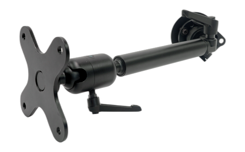 Multi-Function Pivot Mount, 6″ Extension, VESA 75 Mounting Plate with Back Plate