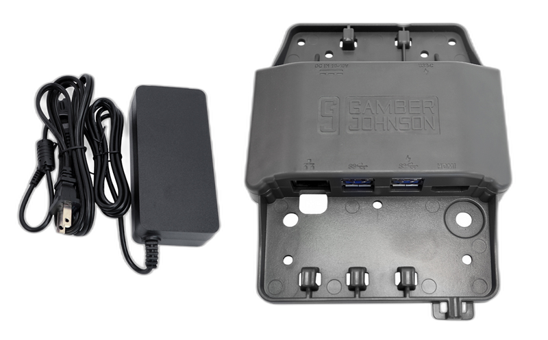 Rugged USB Hub with AC Power Adapter