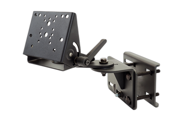 Fixed Base; Clamshell with Articulating Arm and Large Plate