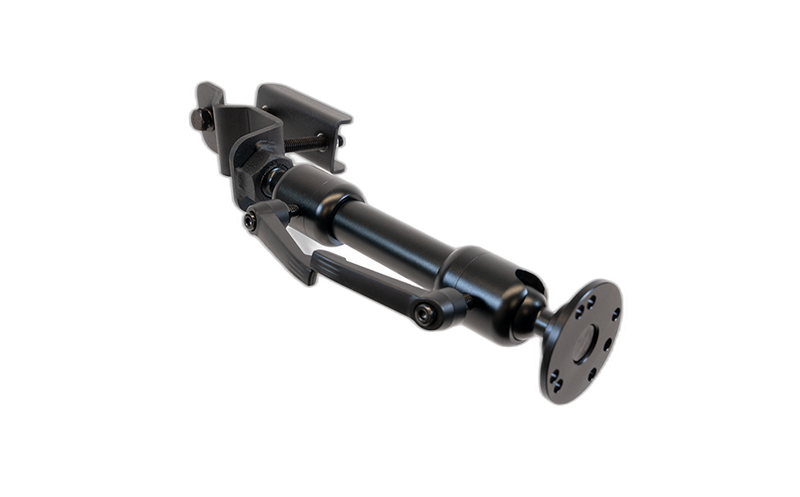 Zirkona 3/4″ to 1-7/8″ Pole Mount with 6″ Medium Dog-Bone and AMPs Plate