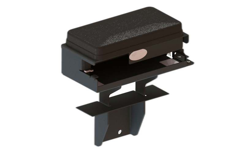 Internal Mount Printer Armrest