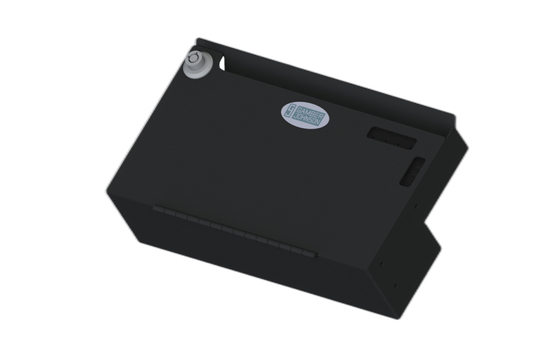 In-Console Printer Mount for Standard Width Console Boxes
