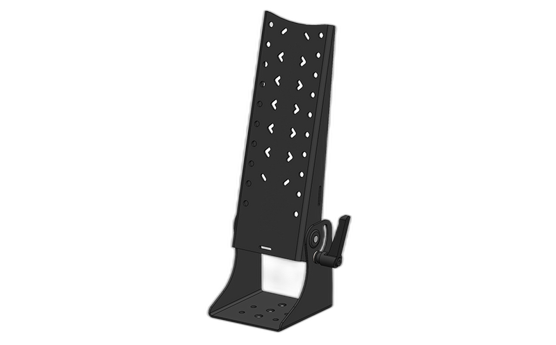 Fold-Down Tablet Display Mount