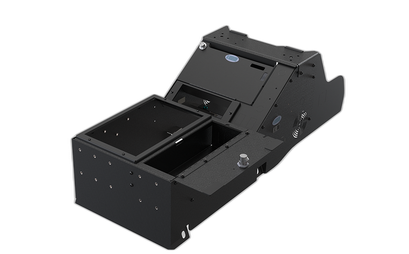 Gamber-Johnson 2019+ Chevrolet Silverado Wide Body Console Box with Internal Printer Mount (7160-1896-01)