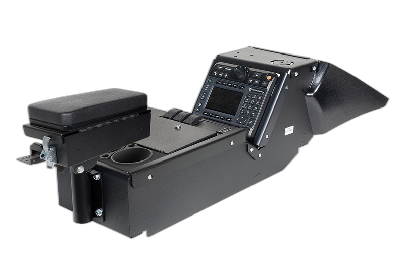 2011-2020 Dodge Charger Police Package Console Box, Cup Holder and Printer Armrest Kit