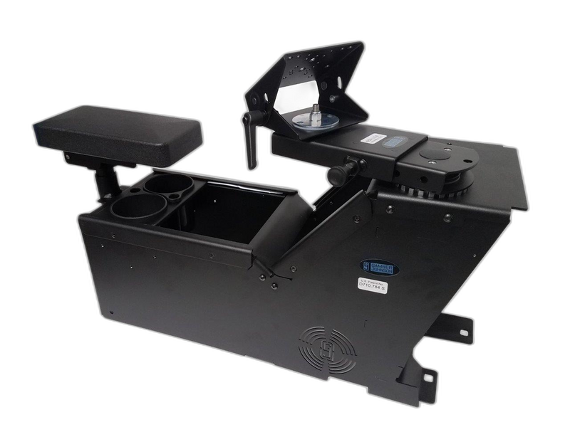 2012-2019 Ford Police Interceptor® Utility Console, Cup Holder, Armrest, and Mongoose® Motion Attachment Kit