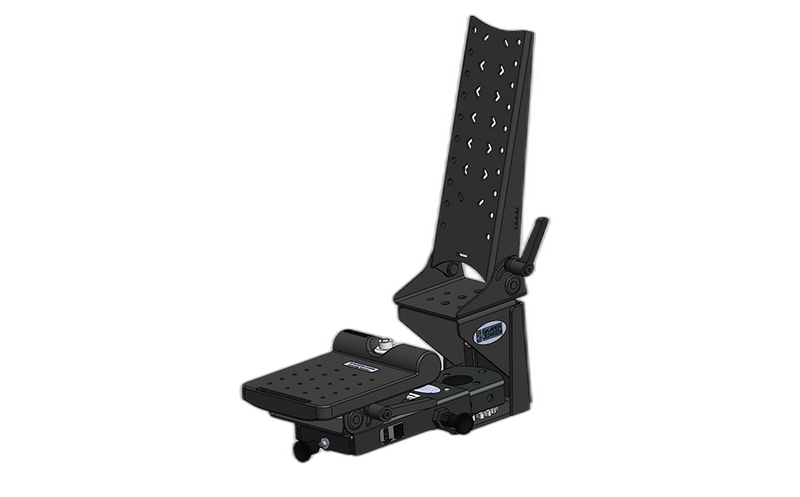 Tall Tablet Display Mount Kit: Mongoose and Quick Release Keyboard Tray