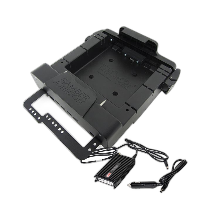 Kit: Zebra ET50/51 55/56 10″ Docking Station with Lind Auto Power Supply