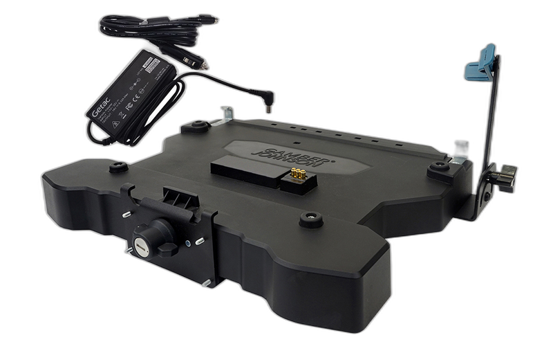 Getac S410 Cradle with Getac 120W Auto Power Supply, TRI RF – SMA