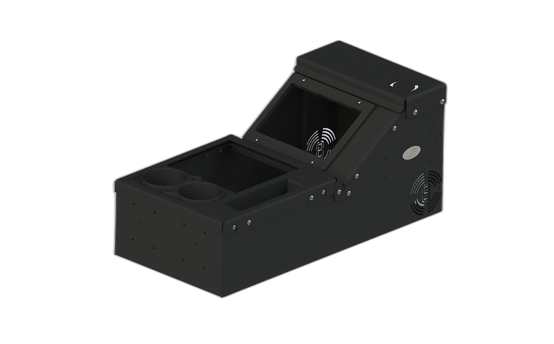 Gamber-Johnson Wide Body Console with Cup Holder and Pocket Kit (7170-0567-00)