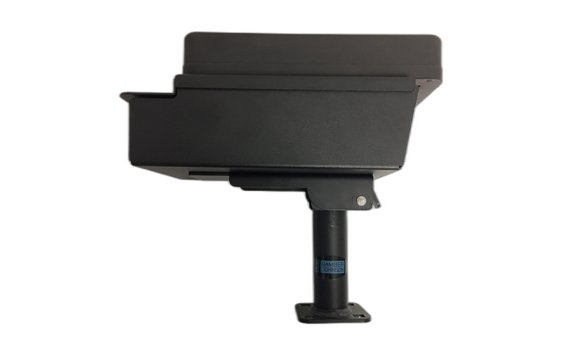 Armrest Lockbox with DS-LOWER-5 Pole (short)