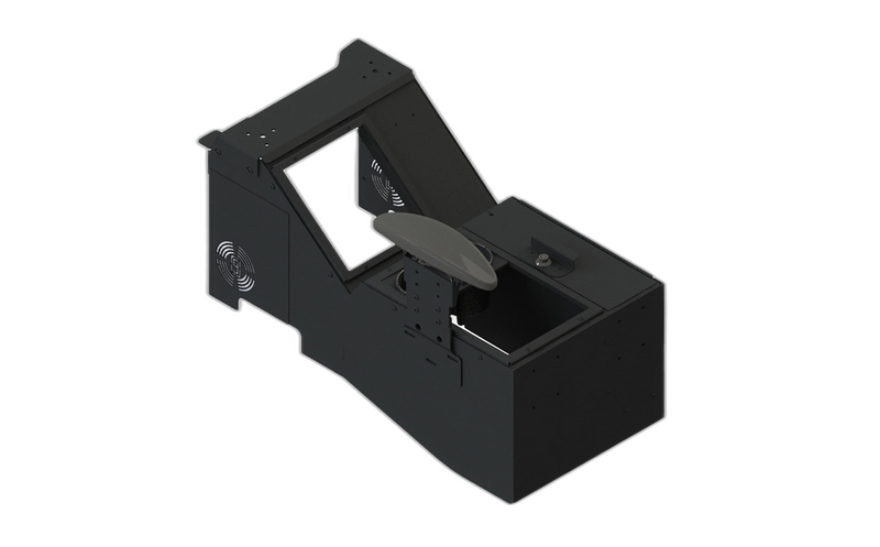 Ford Pickup Truck Console with Internal Cup Holder and Side Armrest Kit