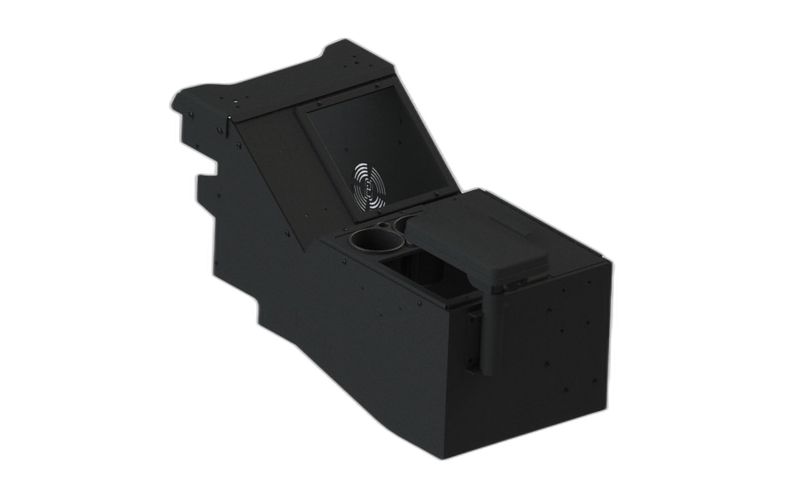 2017-2022 F-250-550 F-Series Vehicle Specific Console, Internal Cup Holder and Rear Armrest Kit