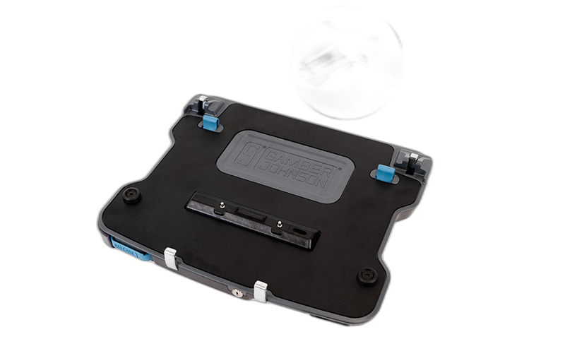 Getac B360 Laptop Cradle with Getac 120W Cig Plug Auto Power Adapter (No RF)