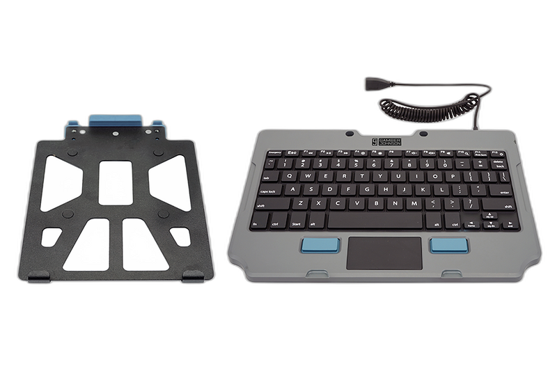 Kit: Rugged Lite Keyboard and Quick Release Keyboard Cradle