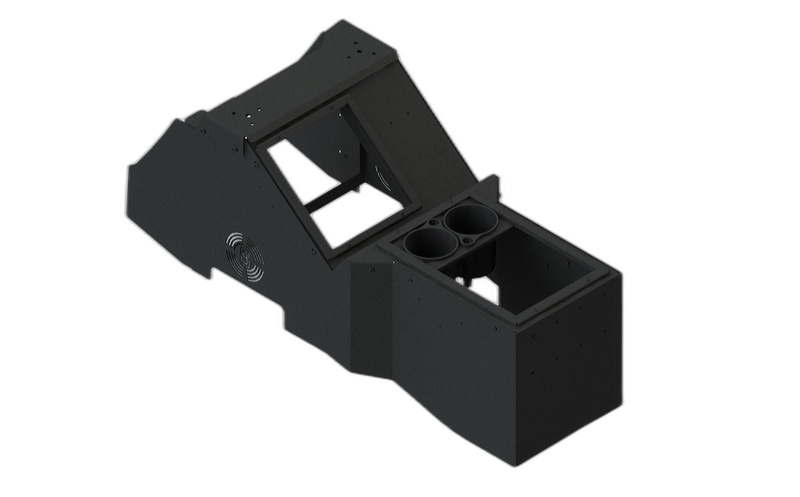 2015-2020 Ford F-150 Narrow Console Box with Cup Holder