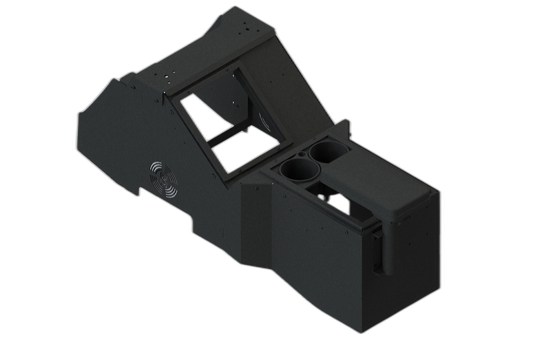 2015-2020 Ford F-150 Narrow Console Box with Cup Holder and Armrest
