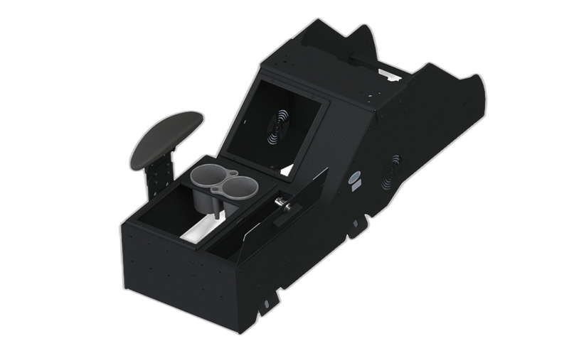 2021-2024 Chevrolet Tahoe Wide Body Console Box Kit with Armrest and Cup Holder