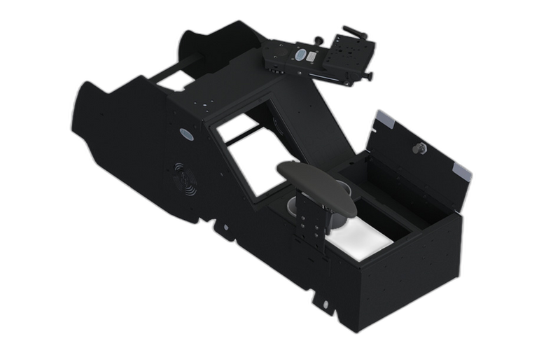 2021-2024 Chevrolet Tahoe Wide Body Console Box Kit with Armrest, Cup Holder, and Mongoose®- 9″ Locking Slide Arm with Short Clevis