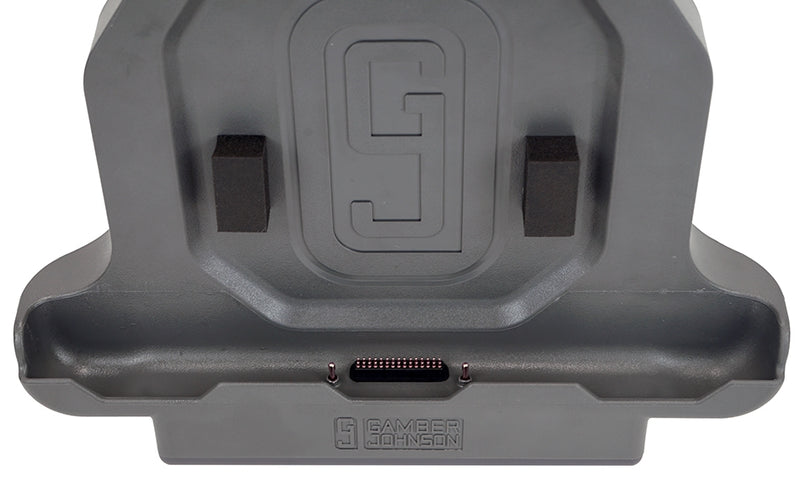 Gamber-Johnson 7170-0874-70: Zebra ET51/56 10″ SLIM Port Replication Docking Station w/External LIND 70-110 VDC Isolated Power Adapter