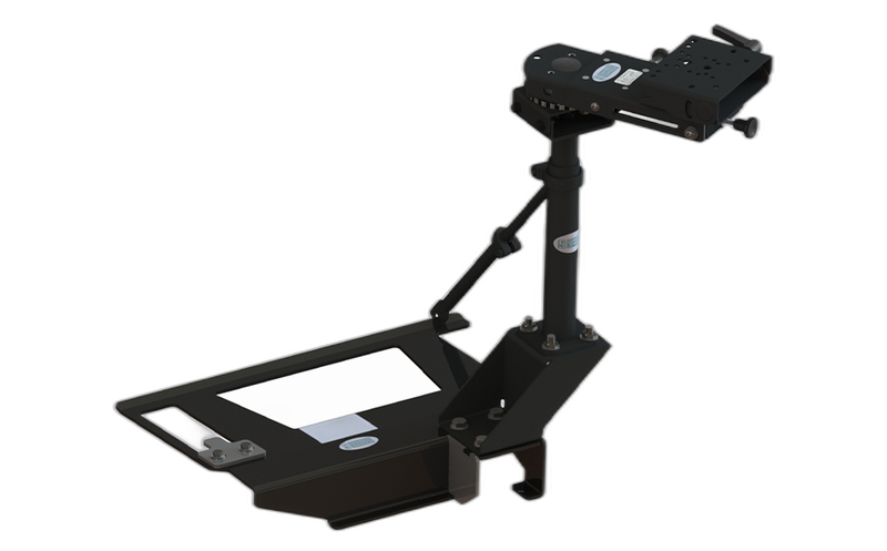 2015-2022 Chevrolet Colorado Pedestal Kit with Mongoose® 9″ Locking Slide Arm with Short Clevis