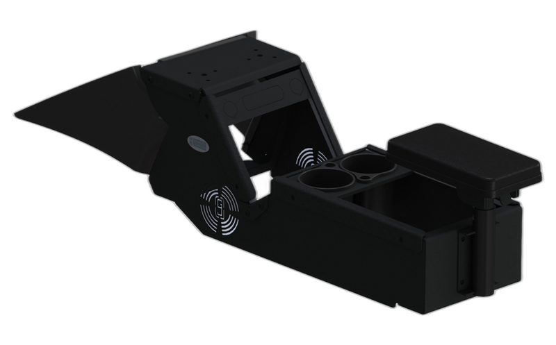 2021+ Dodge Charger Console Box Kit with Cup Holder and Rear Armrest