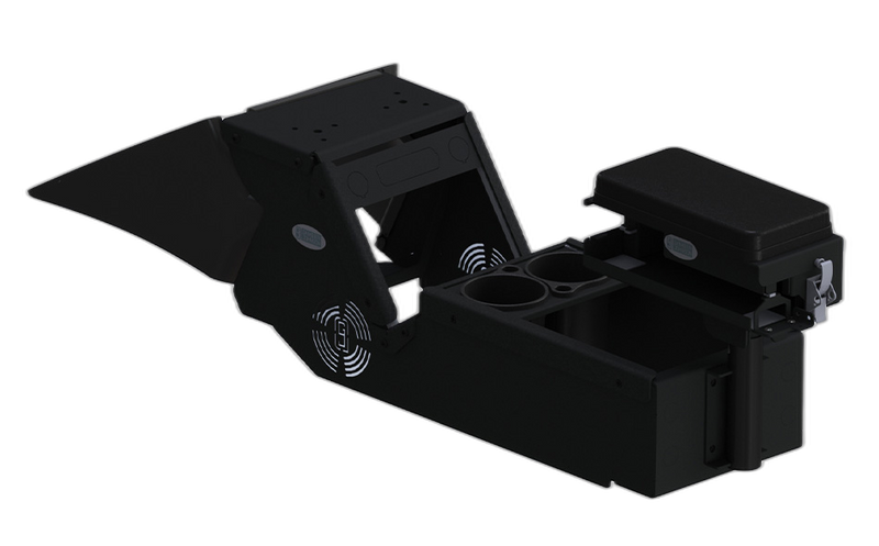 2021+ Dodge Charger Console Box Kit with Cup Holder and Printer Armrest