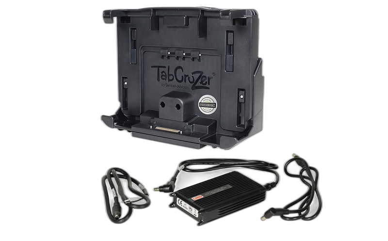 Kit: Panasonic TOUGHBOOK®‚ G2 / Toughpad G1 Docking Station; No RF; VESA Hole Pattern with LIND 11-16V Auto Power Adapter with Bare Wire Lead