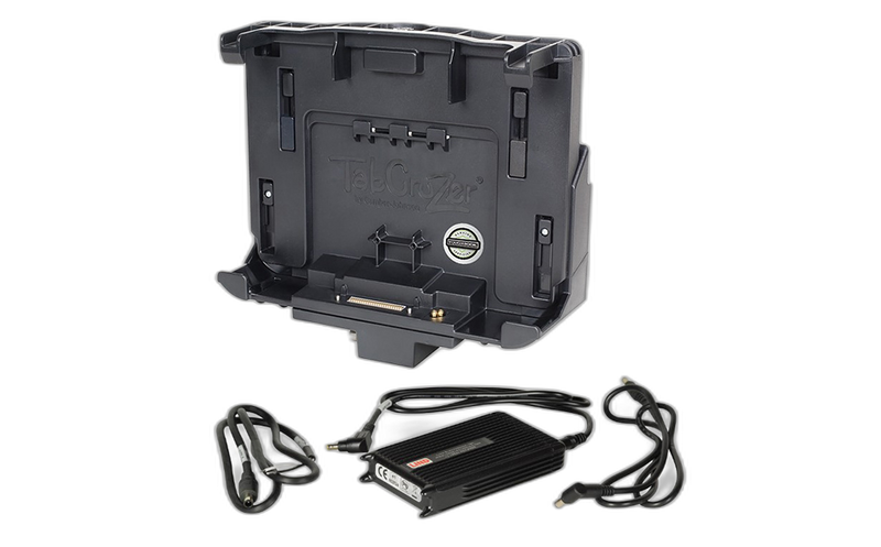 Kit: Panasonic TOUGHBOOK®‚ G2 / Toughpad G1 Docking Station; Dual RF; VESA Hole Pattern with LIND 11-16V Auto Power Adapter with Bare Wire Lead